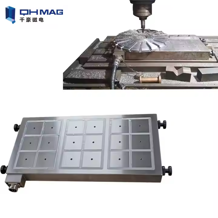 tấm kẹp từ tính chất lượng cao cnc máy phay cnc